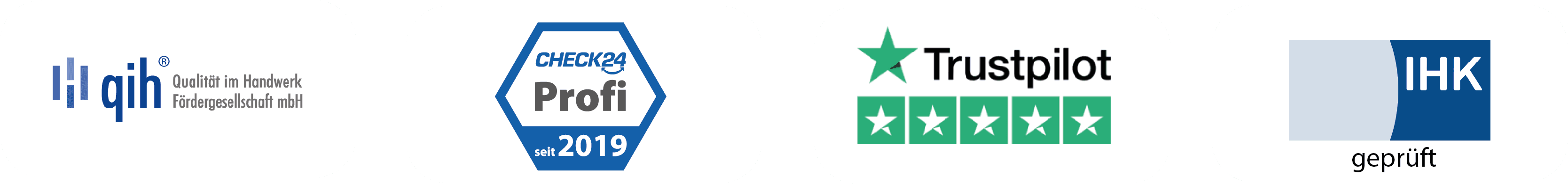 Zertifizierungen und Auszeichnungen für Elektriker Notdienst in Munich